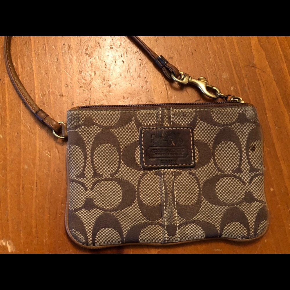 Coach wristlet